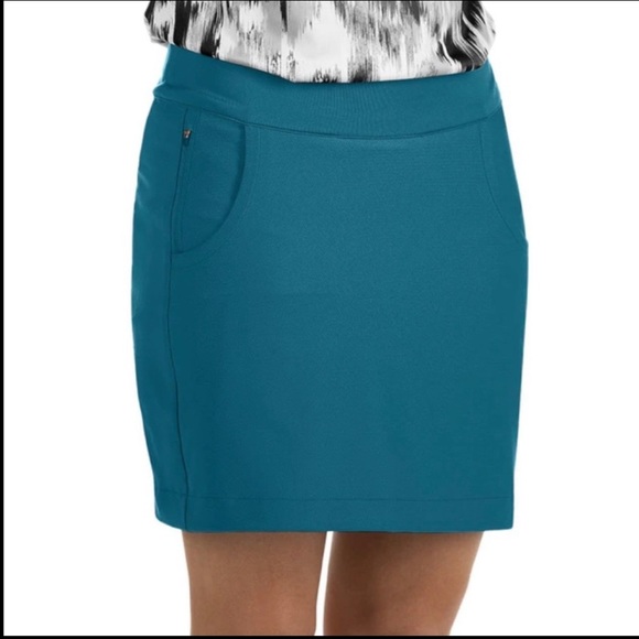 Antigua Women’s Desert Dry Performance Skirt Skort Outdoor Golf Aegean Blue 6 - Picture 12 of 12